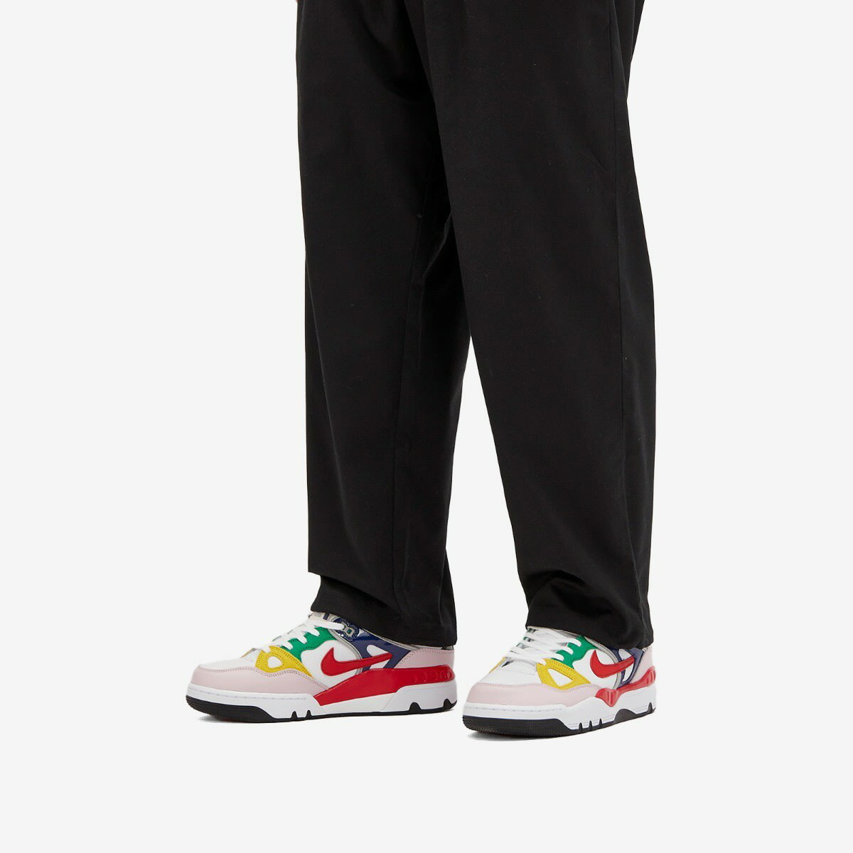Nike x NIGO Air Force 3 Low SP in White/Red/Tour Yellow Nike Nike x NIGO Air Force 3 Low SP in White/Red/Tour Yellow Nike