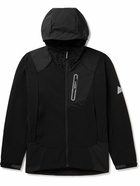 And Wander - Stretch-Shell Hooded Jacket - Black