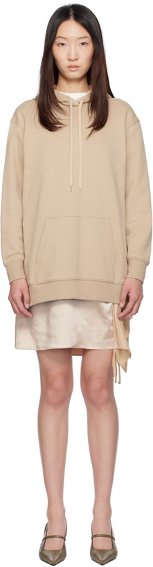 Photo: 3.1 Phillip Lim Beige Combo Hoodie & Minidress Set