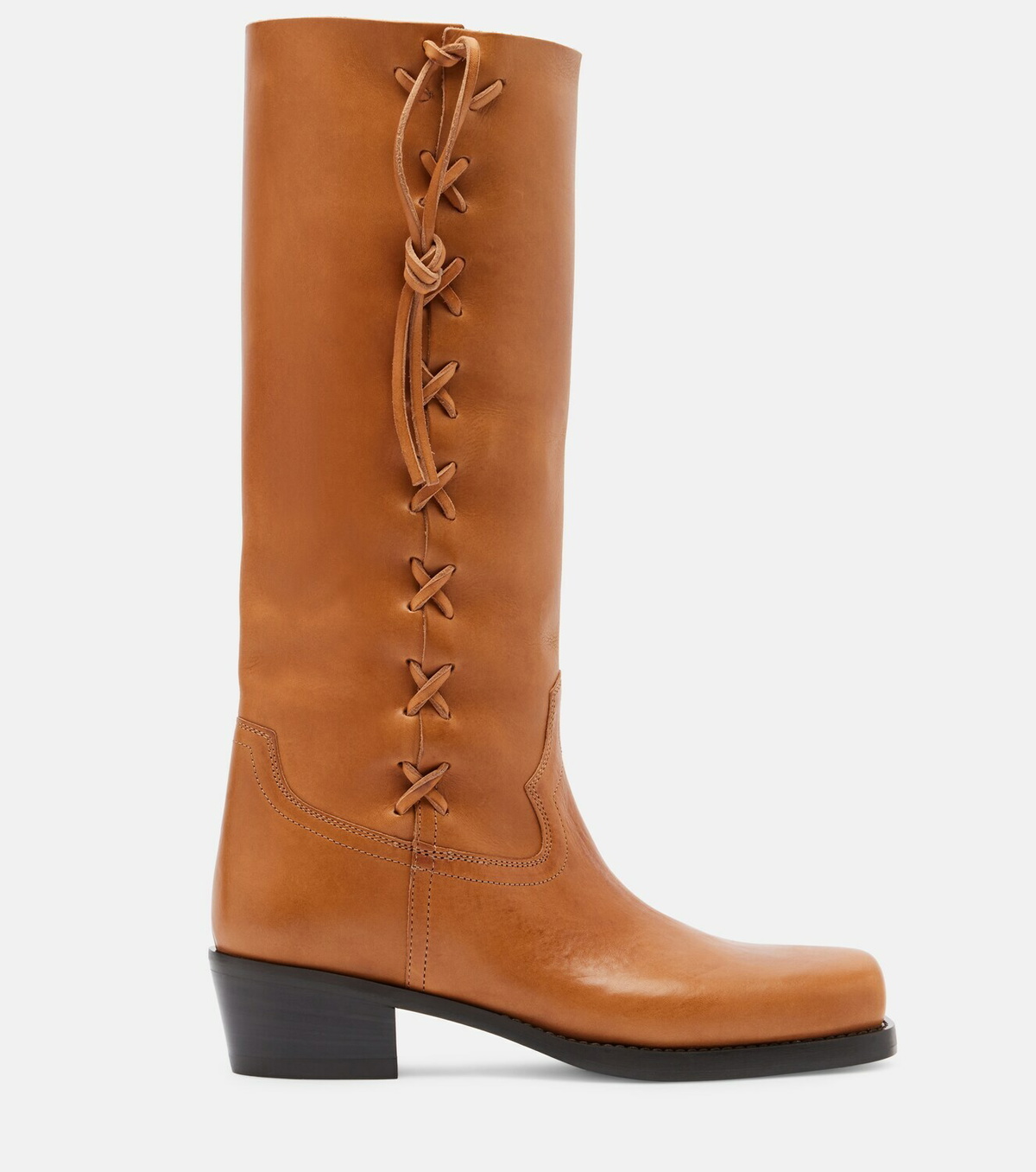 Paris Texas Roxanne leather knee-high boots
