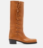 Paris Texas Roxanne leather knee-high boots