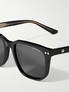 MONTBLANC EYEWEAR - D-Frame Acetate Sunglasses