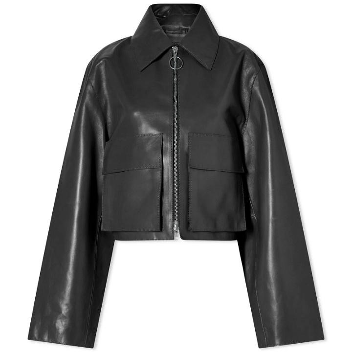 Photo: Stand Studio Women's Gretel Leather Jacket in Black