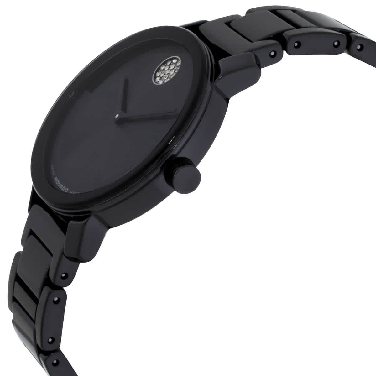 Movado BOLD Evolution 2.0 Quartz Black Dial Ladies Watch 3601235