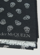 All Over Skull Scarf in Black