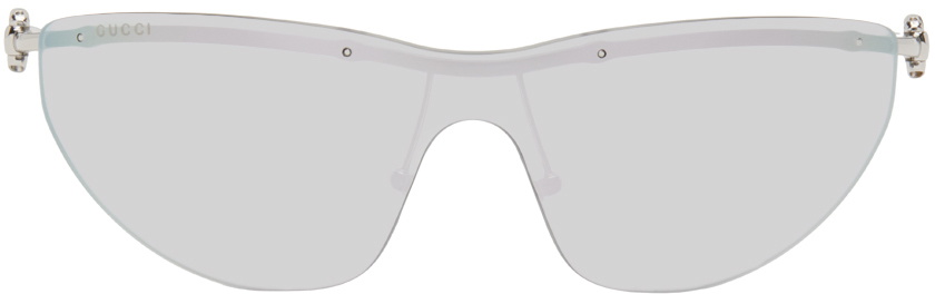 Gucci Silver Rimless Sunglasses Gucci