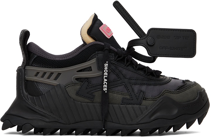 Photo: Off-White Black Odsy 1000 Sneakers