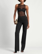 Elisabetta Franchi Womens Bodysuit in Black