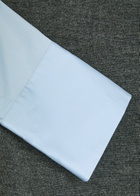 Staud Damian Layered Stretch-cotton Poplin Shirt Grey