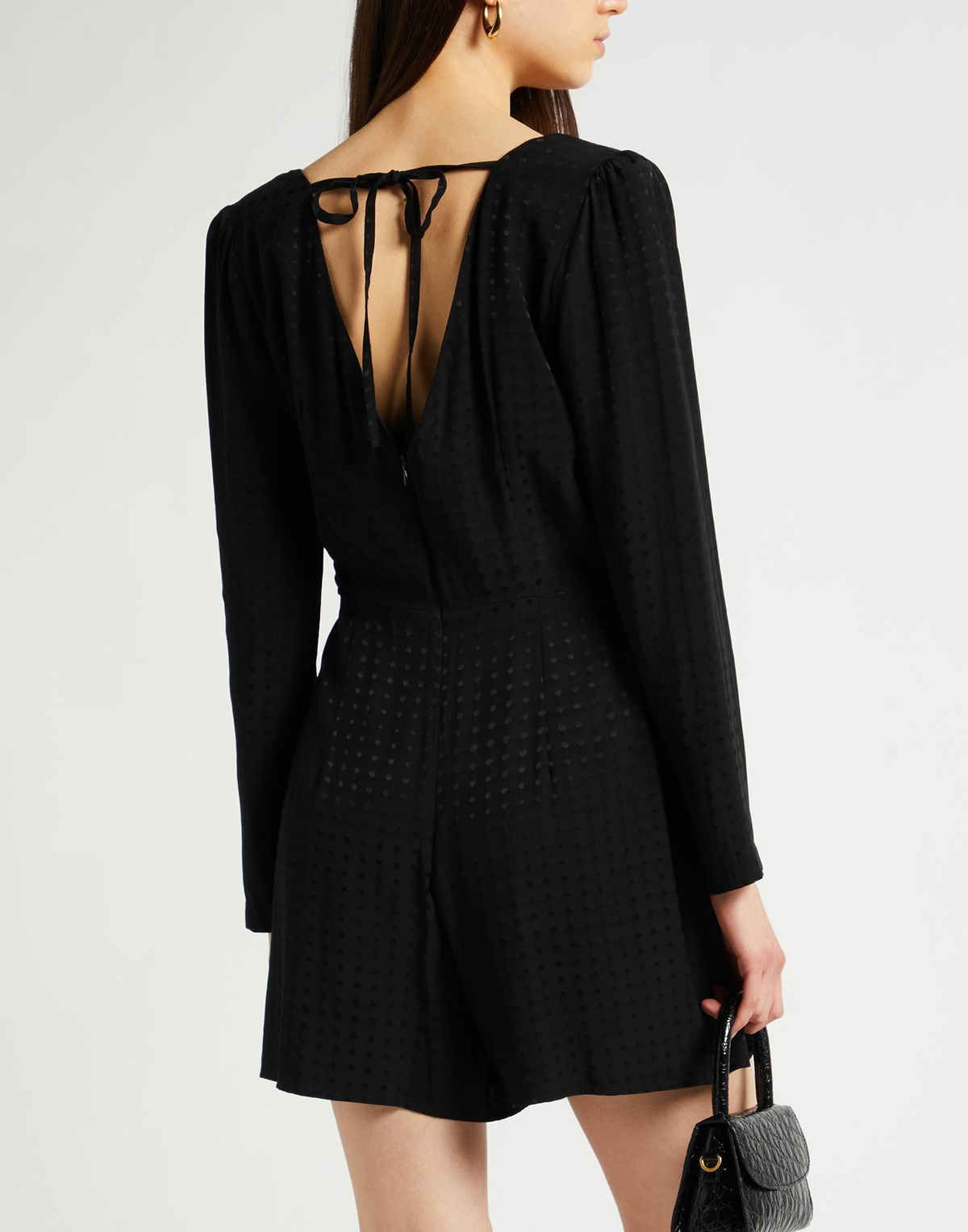 Alessia Santi Womens Playsuit in Black