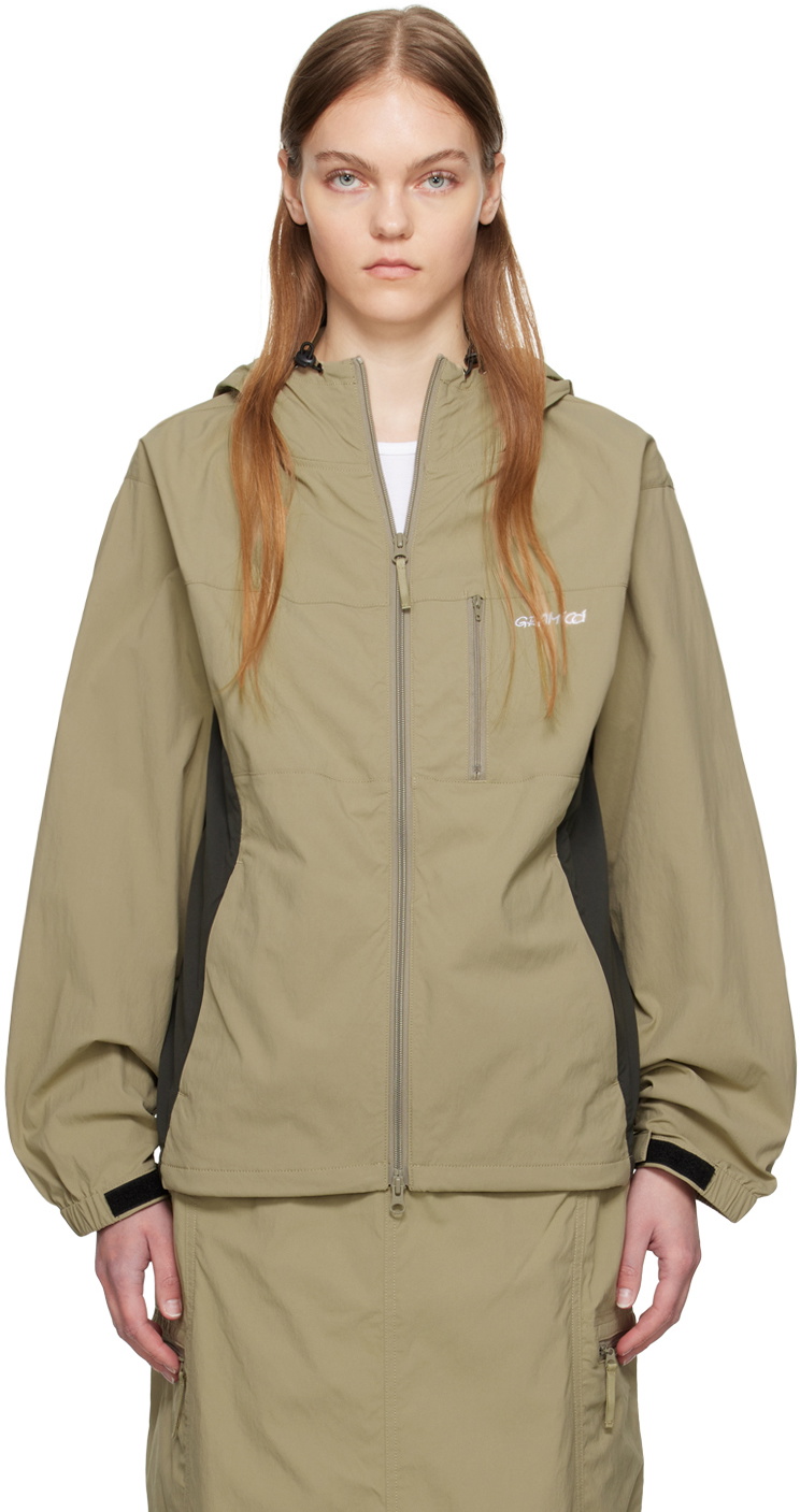 Gramicci Beige & Gray Softshell Jacket