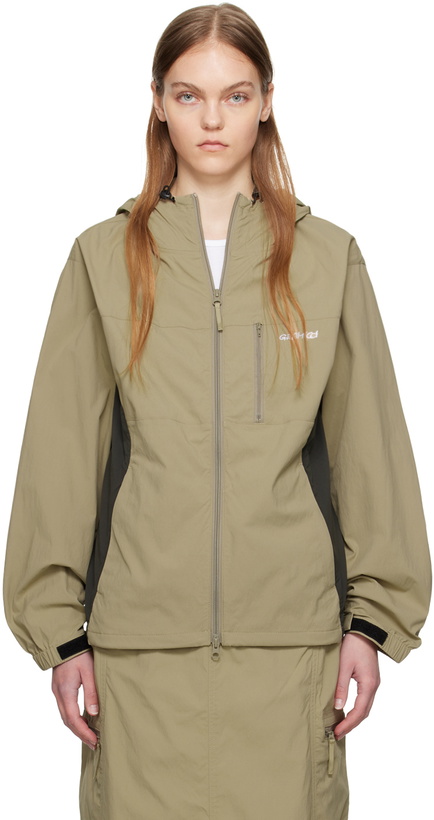 Photo: Gramicci Beige & Gray Softshell Jacket