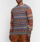 Beams Plus - Fair Isle Wool-Blend Sweater - Multi