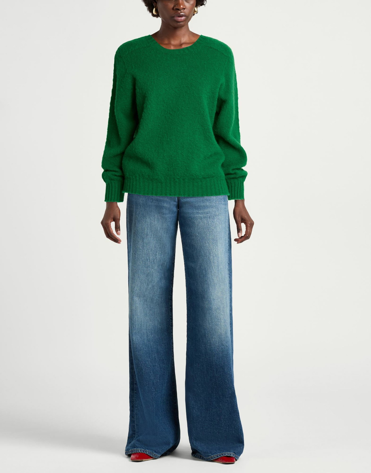 Howlin' Womens Sweater in Green