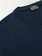 HANRO - Stretch-Jersey Pyjama T-Shirt - Blue