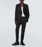 Ami Paris Virgin wool slim pants