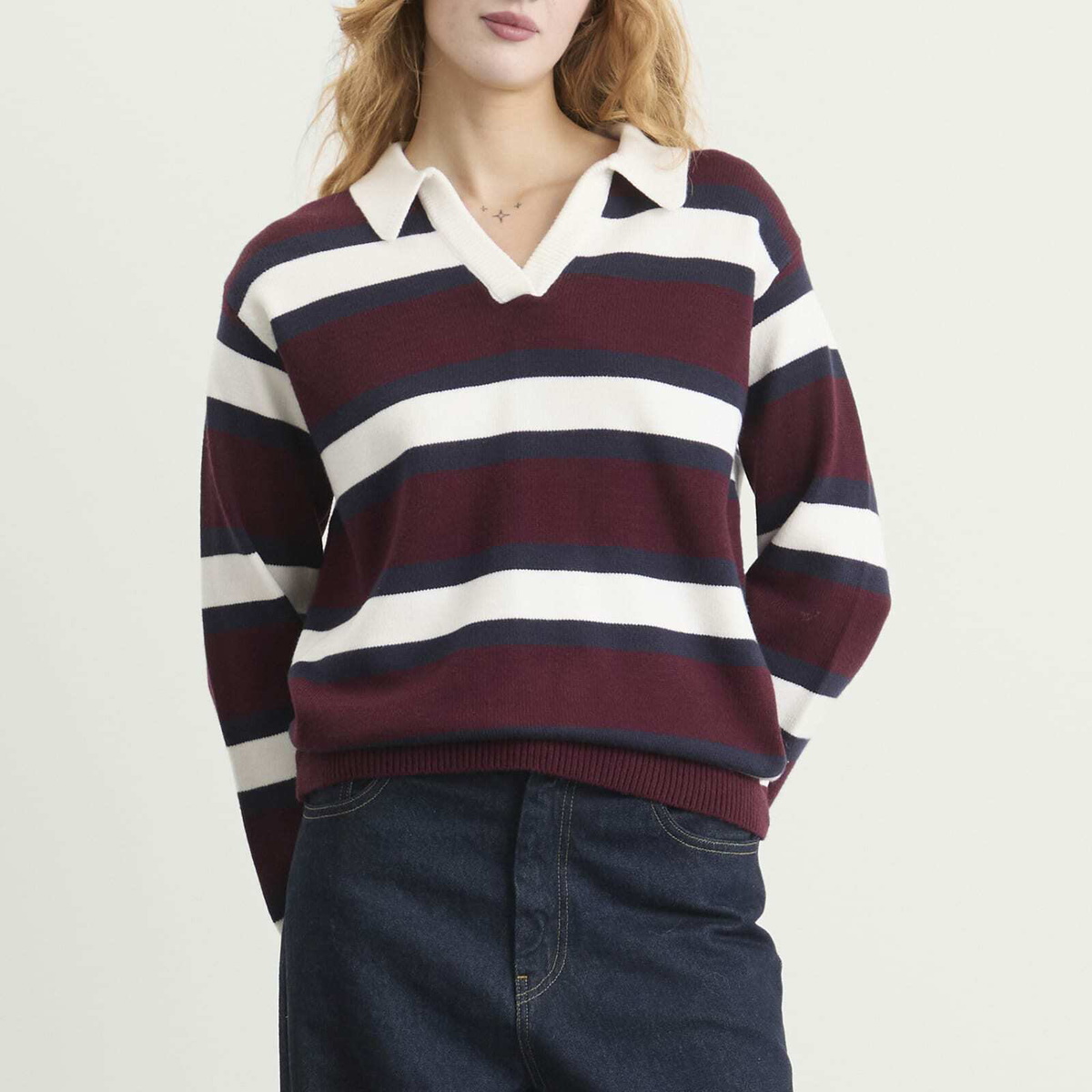 4th & Reckless Women's Tommie Jumper in Stripe