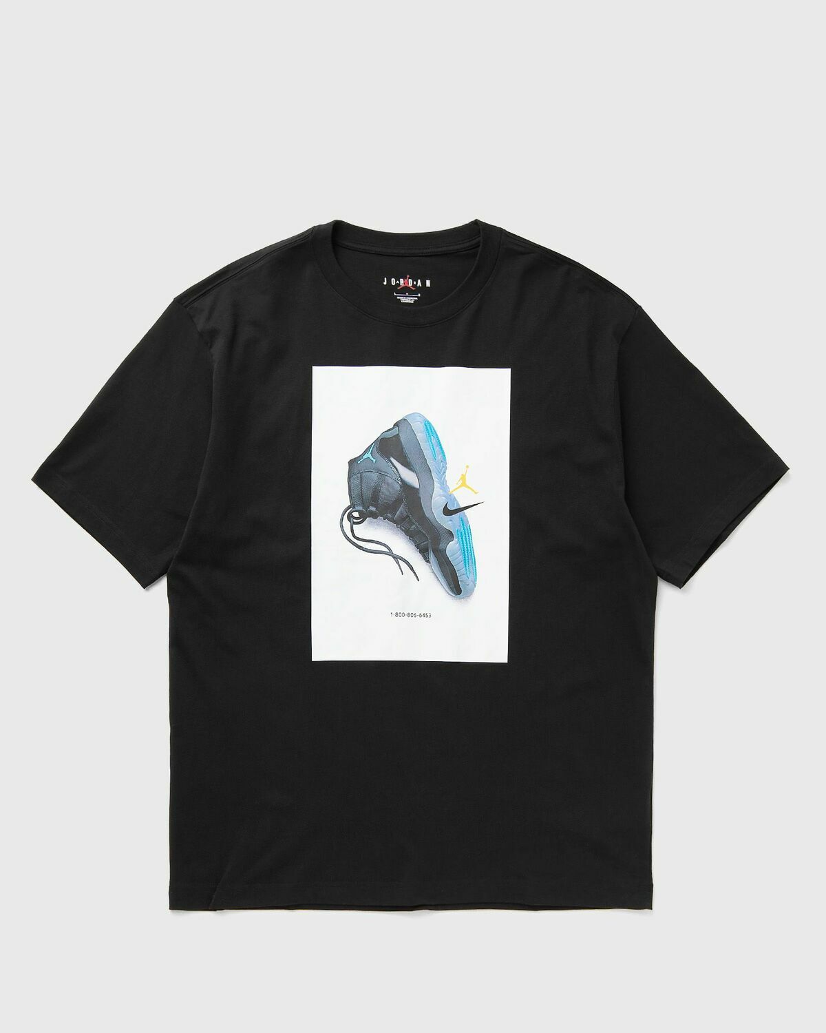 Jordan BRK AJ11 AD GFX SS CREW Black Mens Shortsleefe
