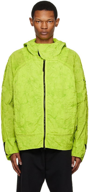 Photo: Stone Island Shadow Project Green Patch Jacket