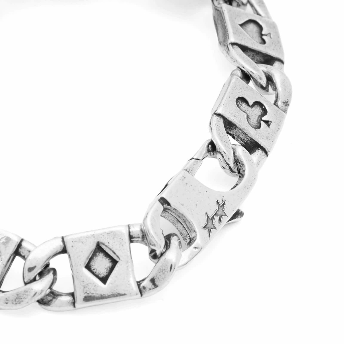 TwoJeys Men's Deck Bracelet in Silver