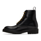 Paul Smith Black Farley Lace-Up Boots