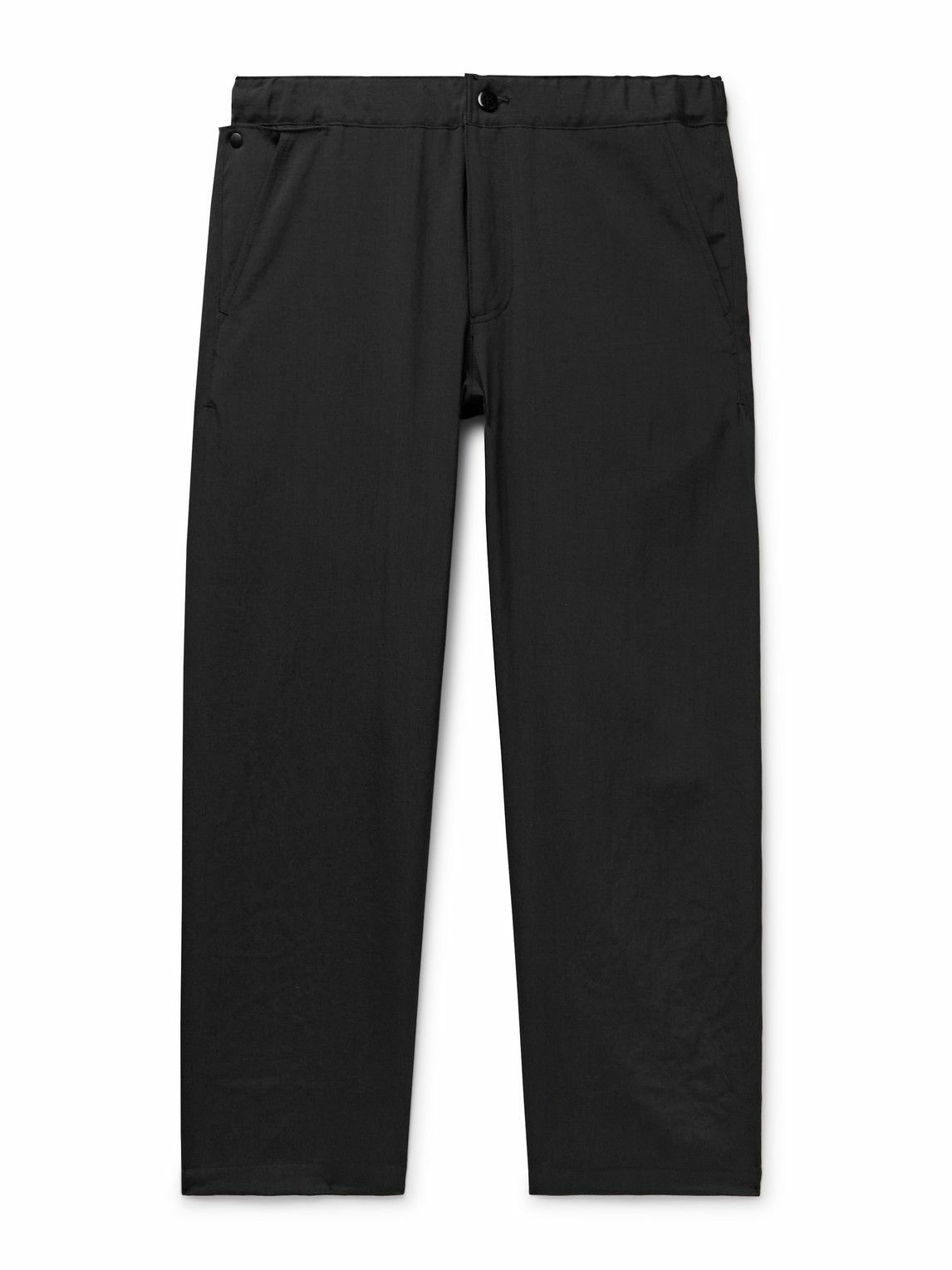 Remi Relief - Straight-Leg Cropped Woven Trousers - Black Remi Relief