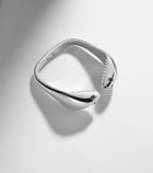 Yvonne Léon Requin 9kt white gold bangle with diamonds
