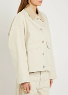 Rag & Bone Natalia Canvas Jacket Cream