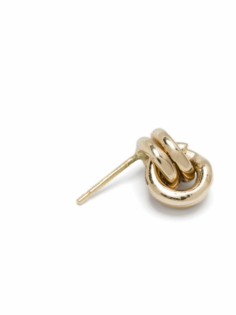 OUIE 14K Yellow Gold Keyring Single Earrings