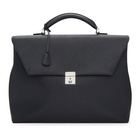 Valextra Blue Luce Briefcase