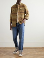 Pendleton - Driftwood Brushed Cotton-Jacquard Shirt - Brown