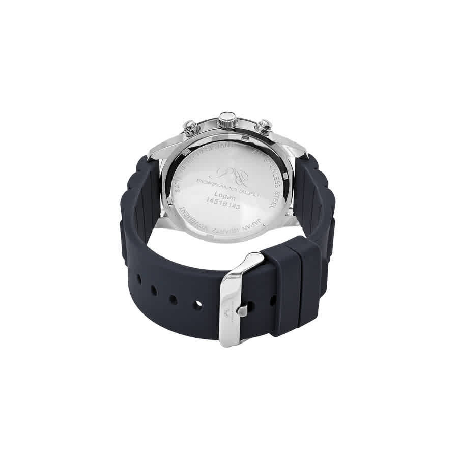 Porsamo Bleu Logan Chronograph Quartz Black Dial Mens Watch 1451BLOR