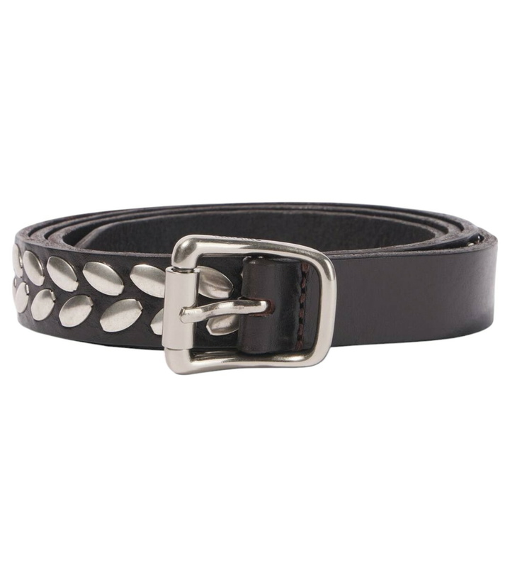 Photo: Lemaire Almond Stud leather belt