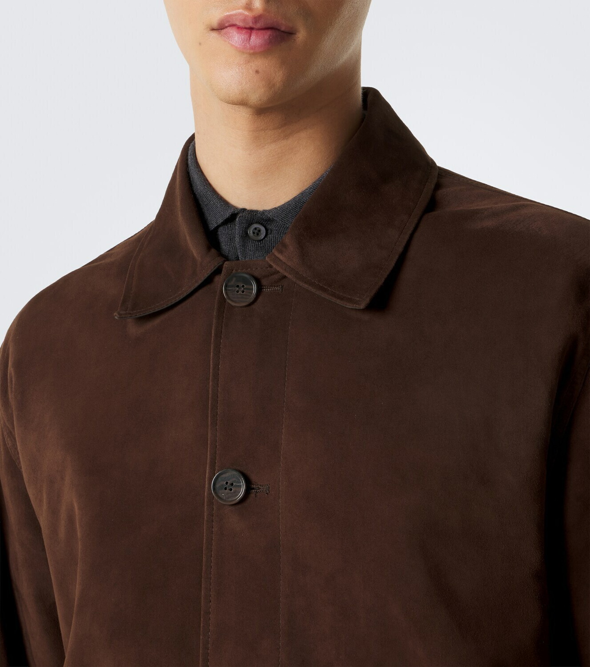 Arma Tomme reversible suede blouson jacket