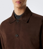 Arma Tomme reversible suede blouson jacket