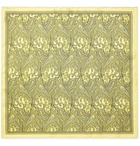 Turnbull & Asser - Printed Silk-Twill Pocket Square - Yellow