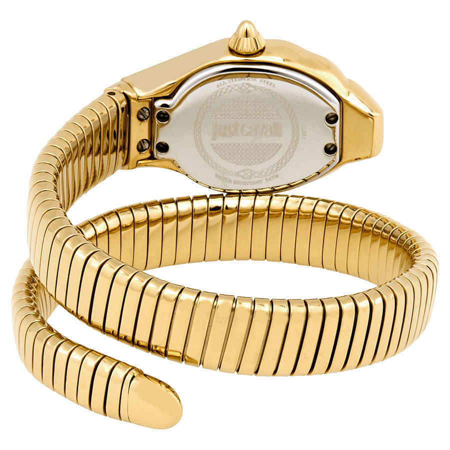 Just Cavalli Glam Chic Champagne Septagon Ladies Watch JC1L001M0025