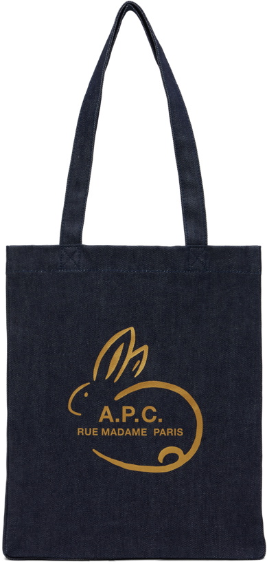 Photo: A.P.C. Navy Lunar New Year 2023 Lou Tote