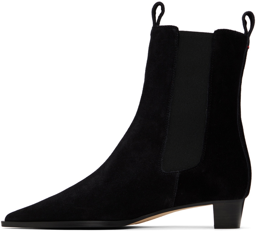 Aeyde Black Kiki Chelsea Boots