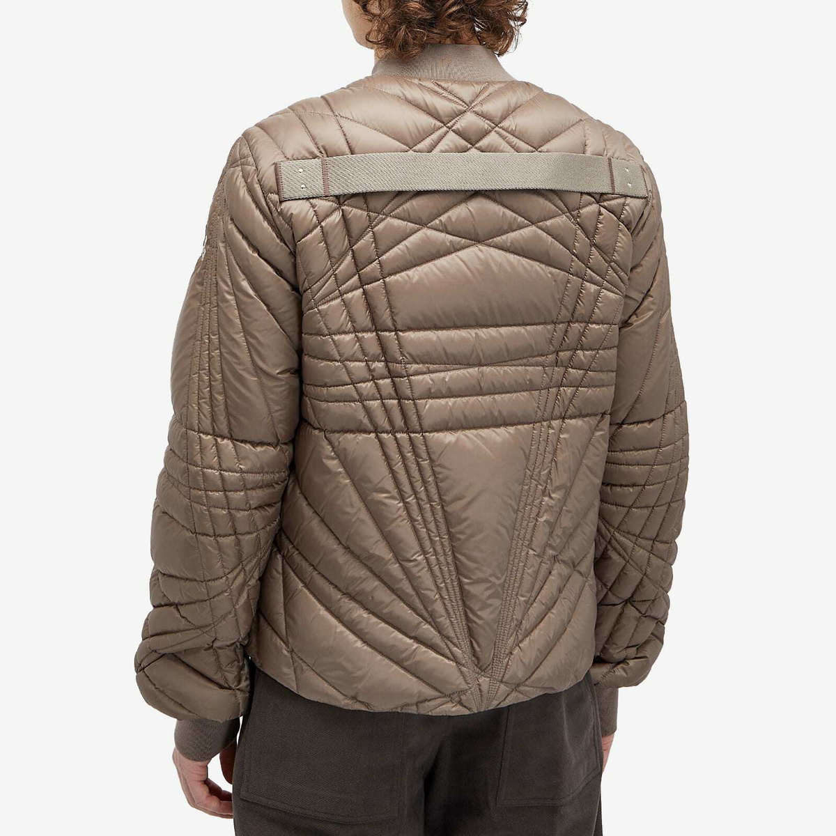 ジャケット・アウター rick owens moncler MEGAPENTA FLIGHT Rick Owens Moncler + Rick Owens Black Megapenta Flight Bomber