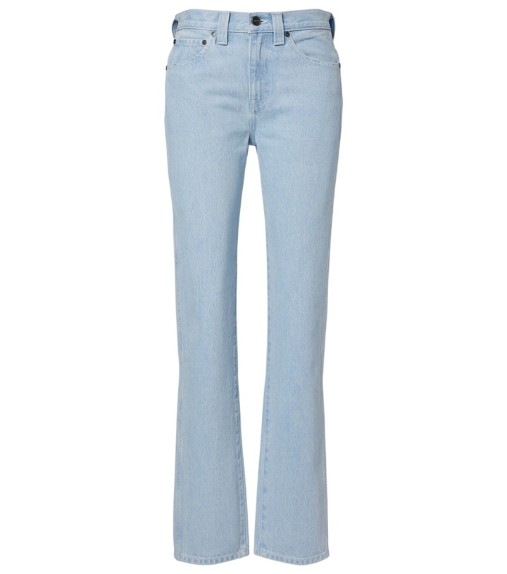Photo: Khaite Farley straight jeans