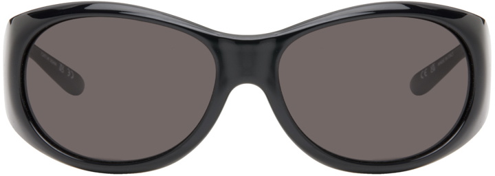 Photo: Courrèges Black Hybrid 01 Sunglasses