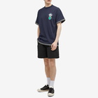 Monitaly Men's Cinta Taped T-Shirt in Navy