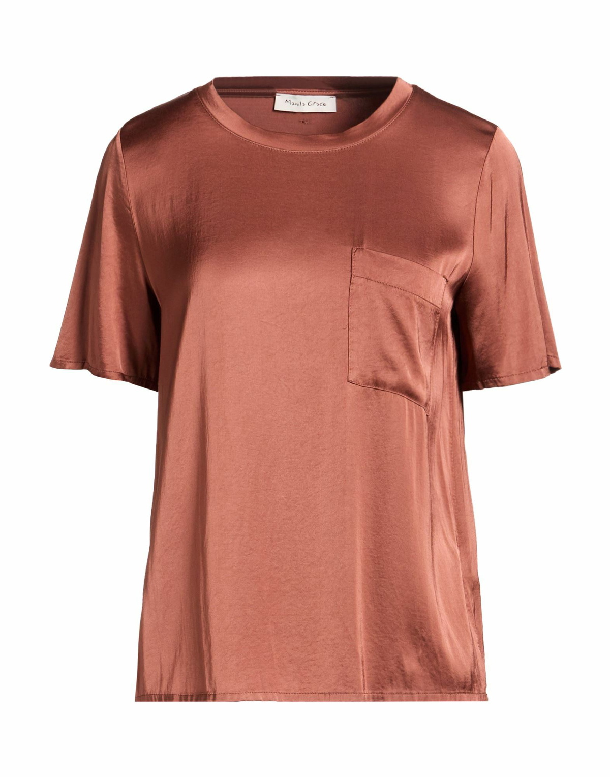 Manila Grace Womens Top Light brown