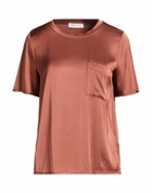 Manila Grace Womens Top Light brown