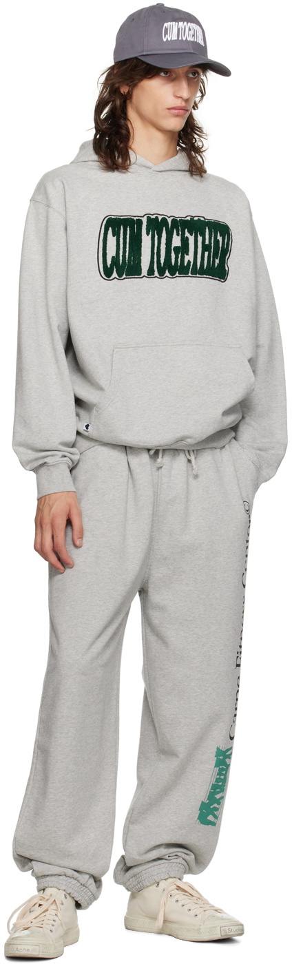Carne Bollente Gray 'Carne Fitness Center' Sweatpants