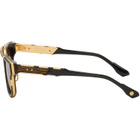 Dita Black & Gold Mach-Nine Sunglasses