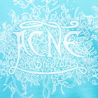 Acne Studios Men's Franzisko Devil Logo Crew Sweat in Fluo Blue
