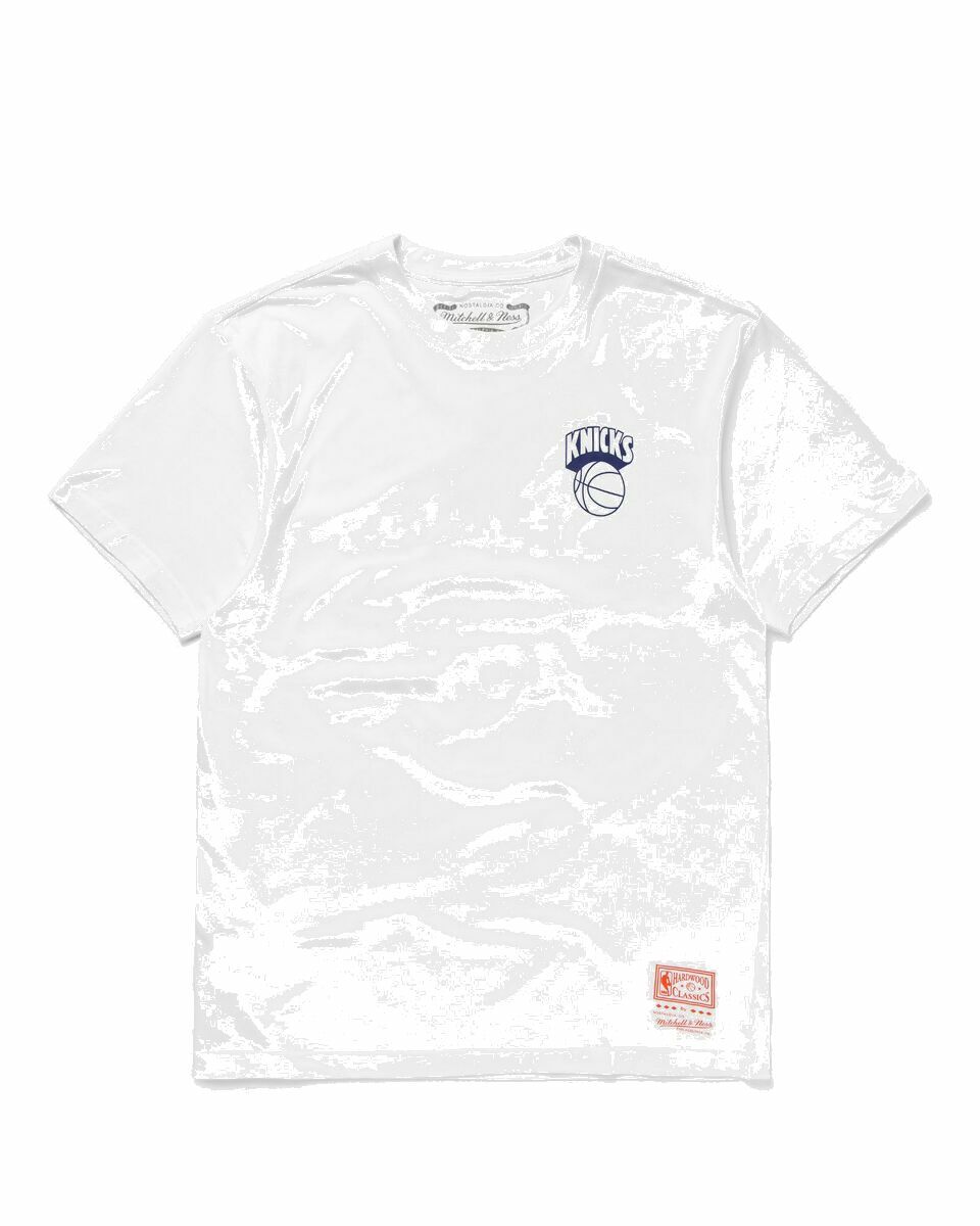 Photo: Mitchell & Ness Nba Merch Take Out Tee Knicks White - Mens - Shortsleeves