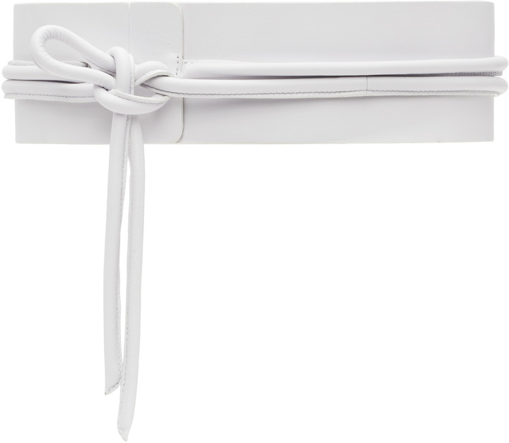 Photo: Maryam Nassir Zadeh White Obi Belt